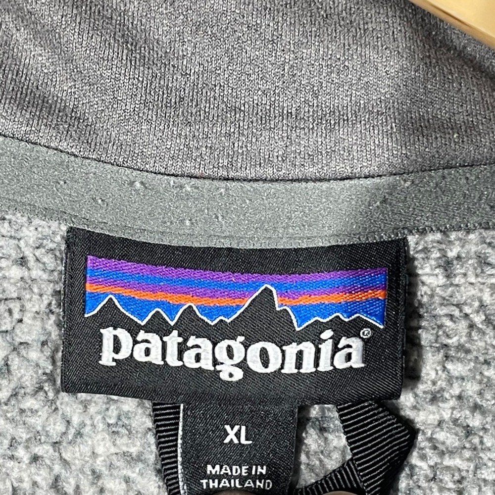 Patagonia Mens Better Sweater Full Zip Jacket Gray XL Knit Fleece 25527 - Picture 3 of 9